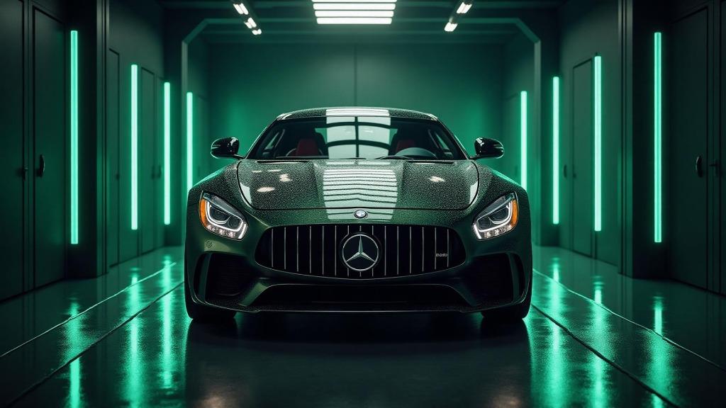 Premium auto detailing services in Las Vegas - luxury vehicle ceramic coating and paint protection